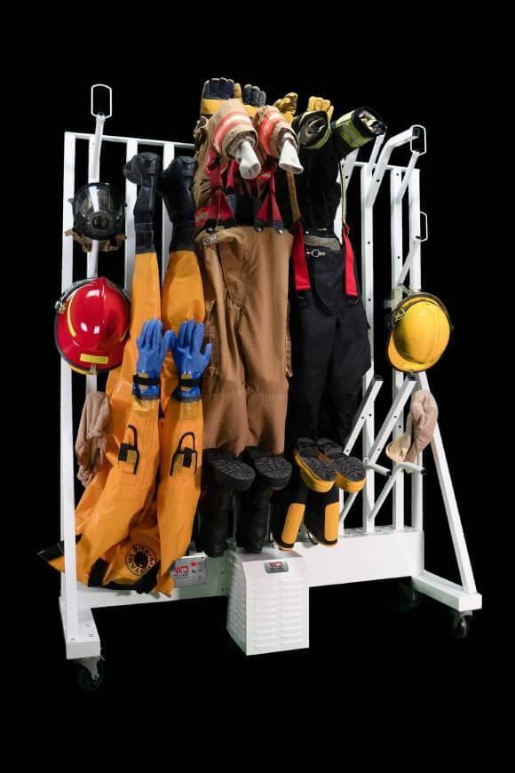 model ps3c1r8 turnout gear dryer with gear demo