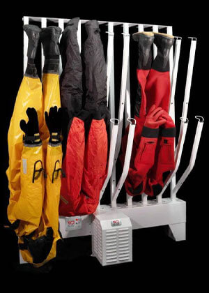 Rescue suit and EDO dryers from Williams Direct